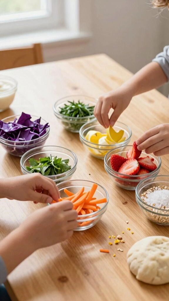 sensory fruit color texture smells
