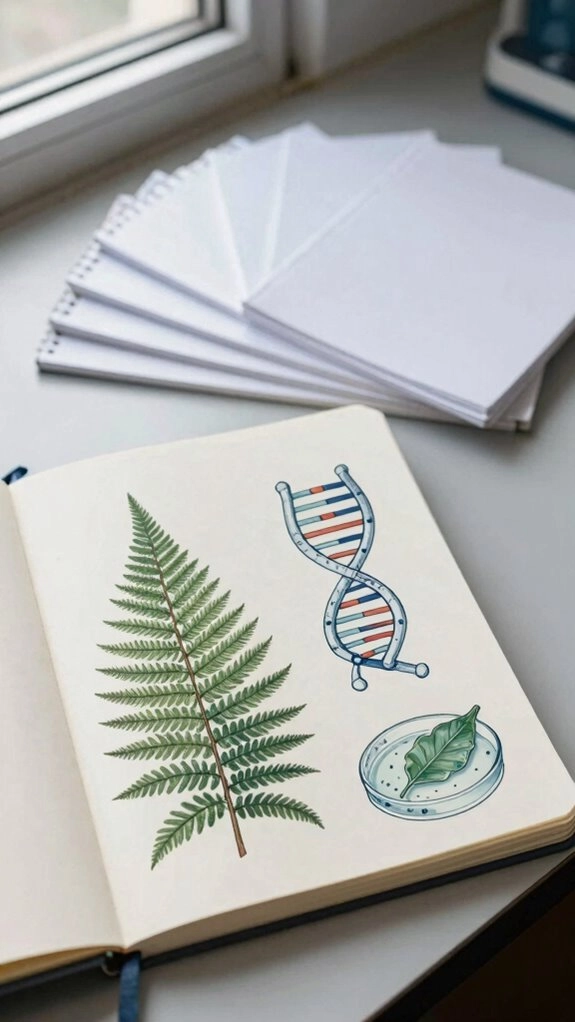 ten image layered science notebook