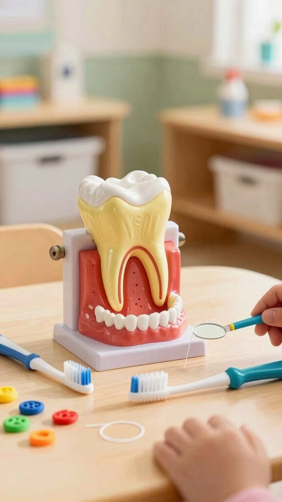 tooth care play activities